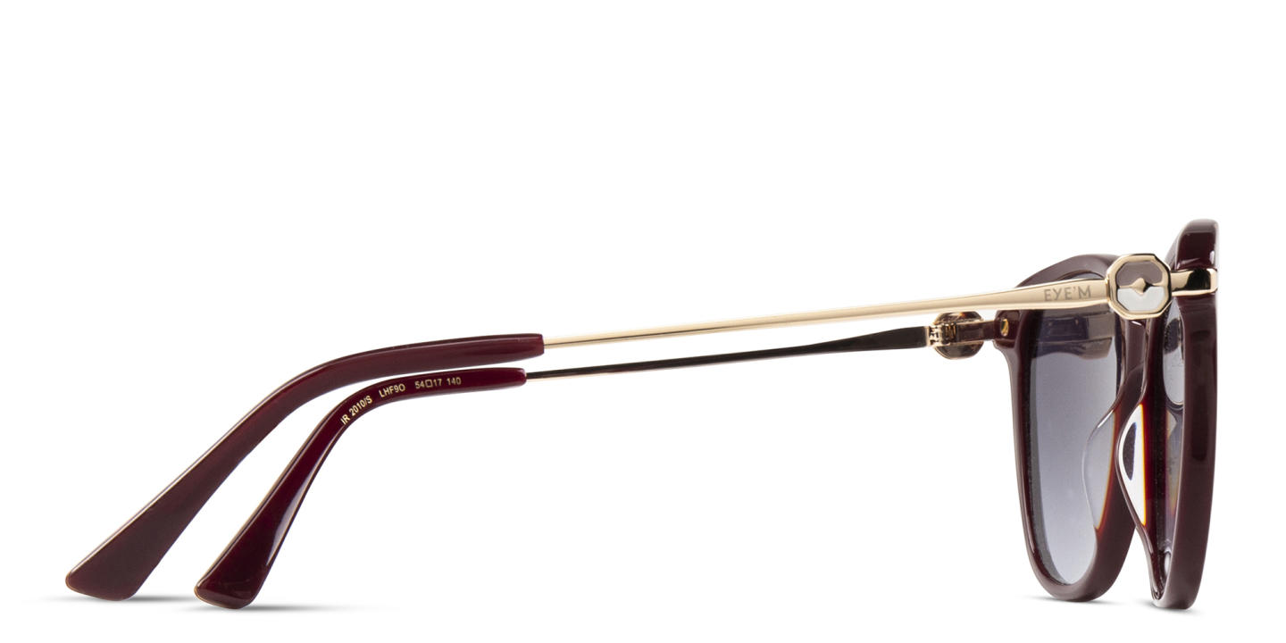 EYE'M Cat-Eye Sunglasses in Red – Product Photo 3