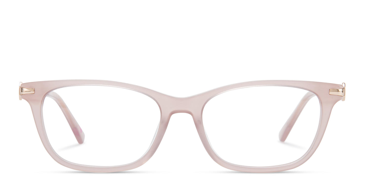 EYE'M Rectangle Eyeglasses in Nude – Product Photo 0