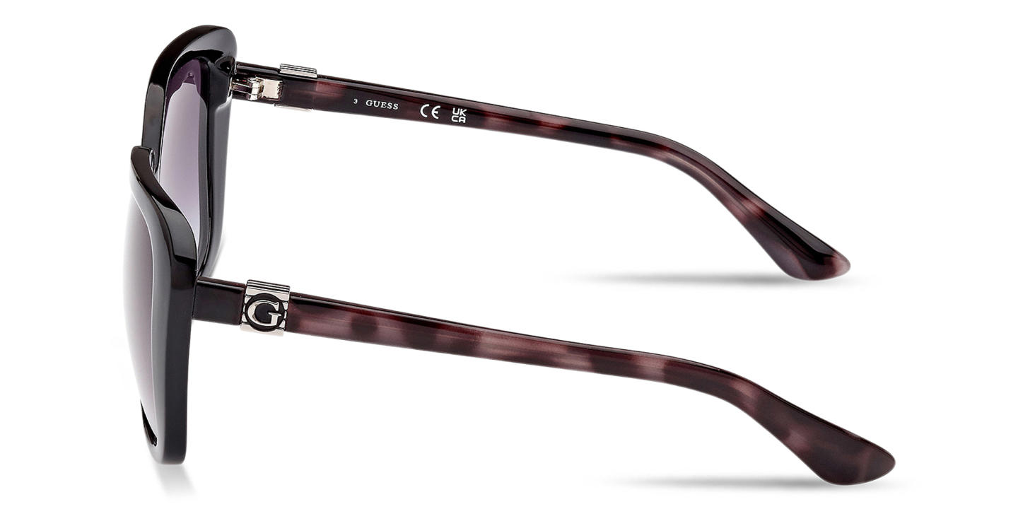 Shop Guess G Logo Oversized Square Sunglasses in Black online.