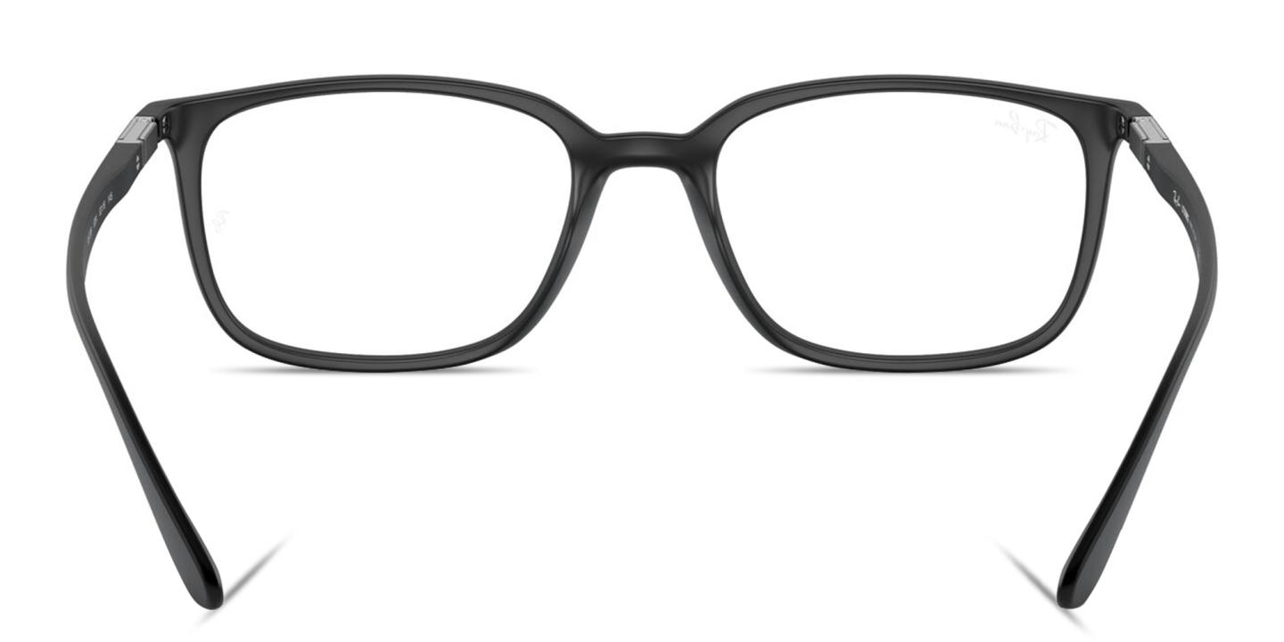 Ray-Ban Optics Unisex Pillow Eyeglasses in Shiny Black – Product Photo 3
