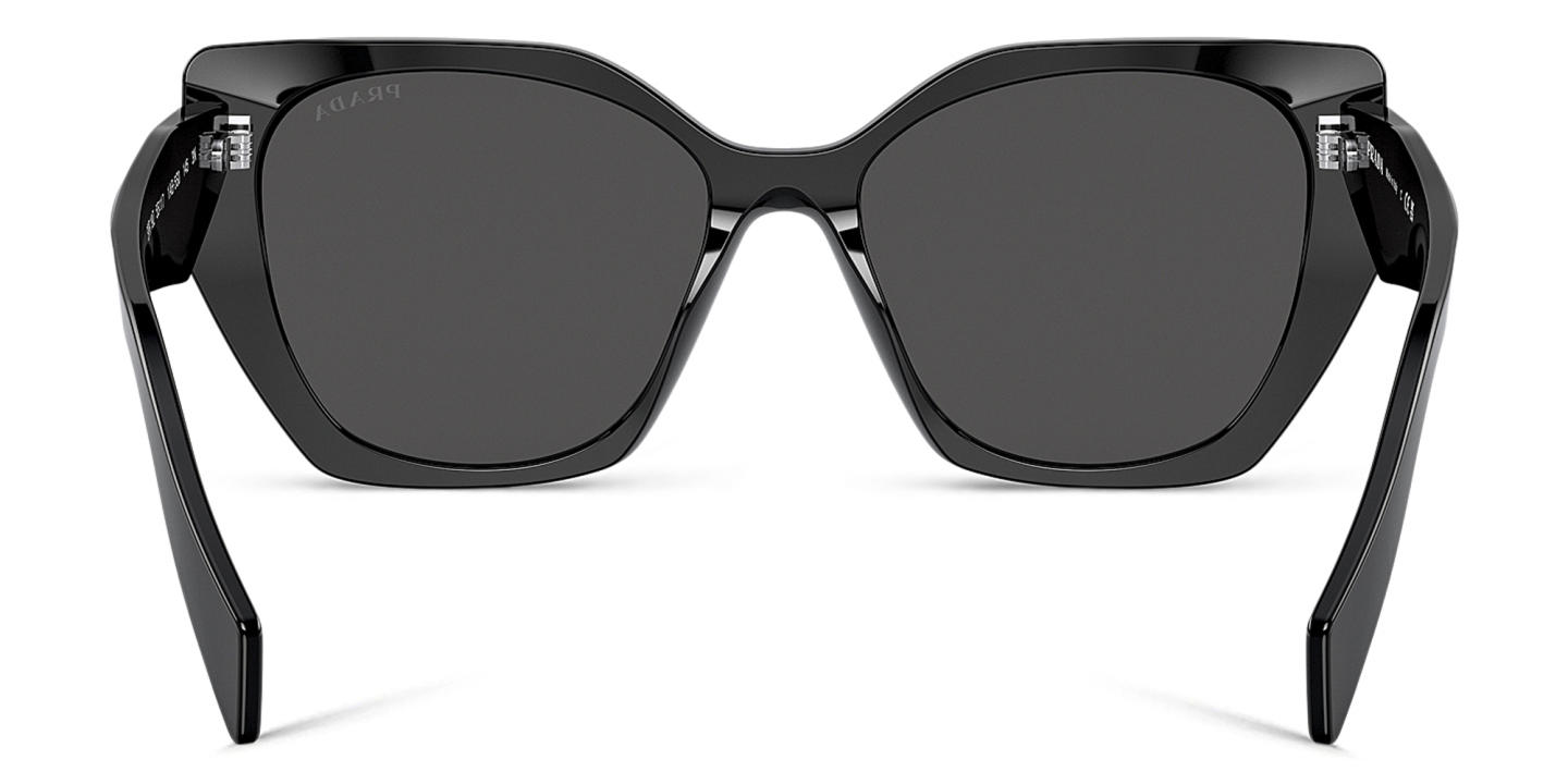 Shop PRADA Pillow Sunglasses in Black online.