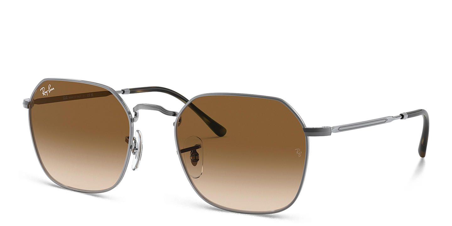 Ray-Ban Jim Unisex Irregular Sunglasses in Gunmetal – Product Photo 1