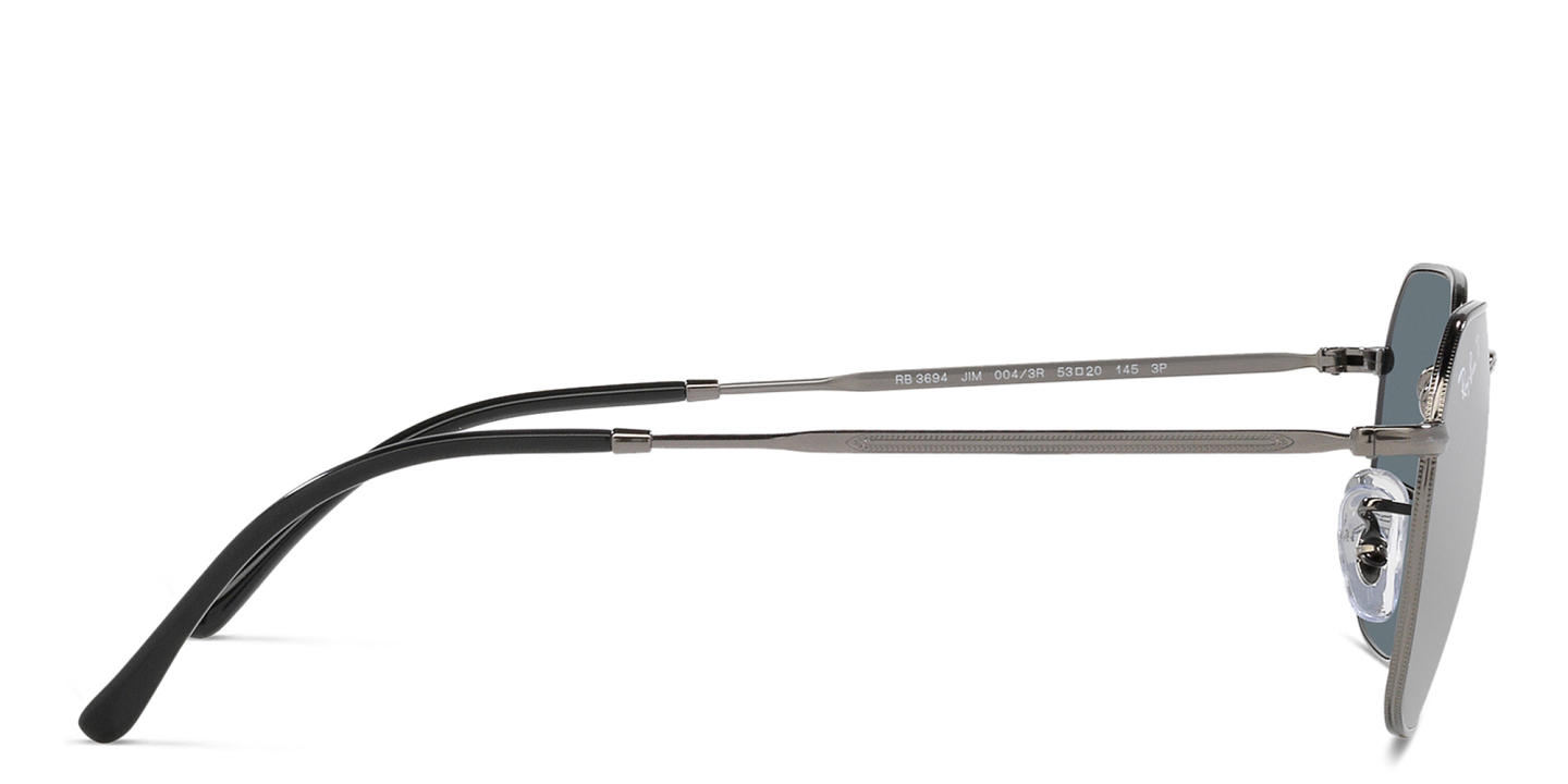 Shop Ray-Ban Unisex Irregular Sunglasses in Gunmetal online.