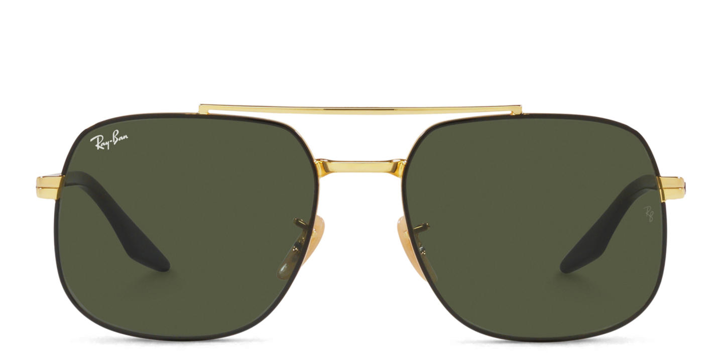 Ray-Ban Unisex Square Sunglasses in Black – Product Photo 0