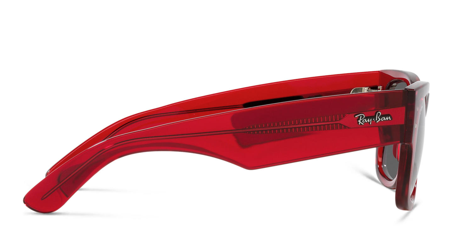 Shop Ray-Ban Unisex Square Sunglasses in Red online.