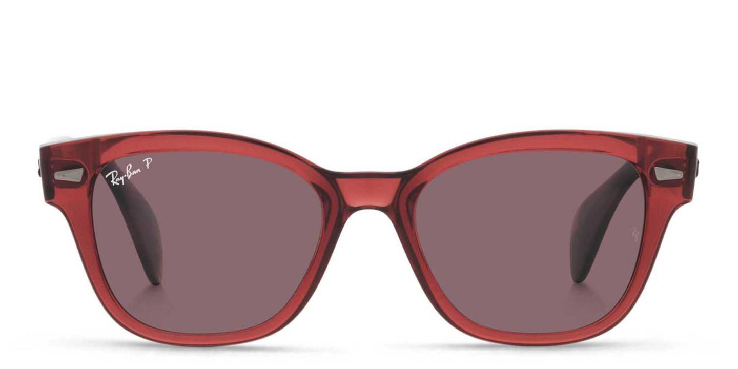 Ray-Ban Unisex Square Sunglasses in Pink – Product Photo 0