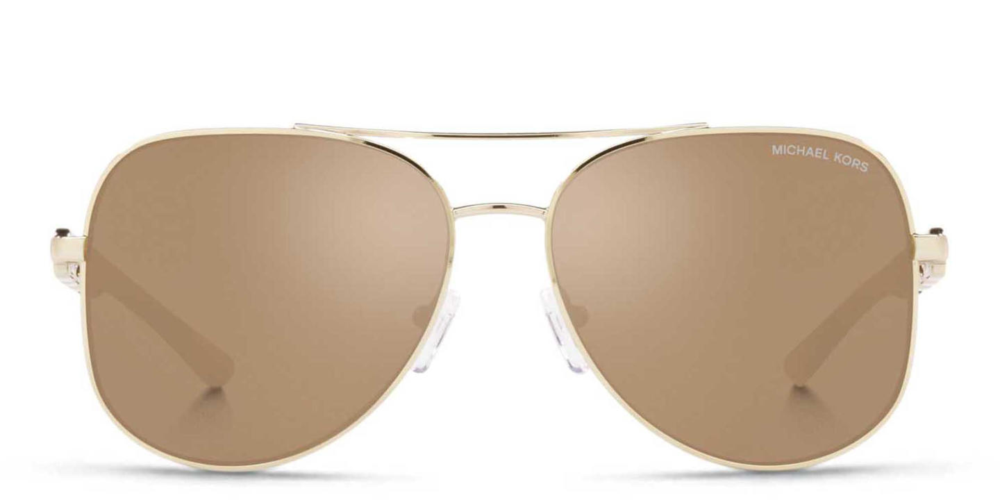 Michael Kors Chianti Pilot Sunglasses in Gold – Product Photo 0