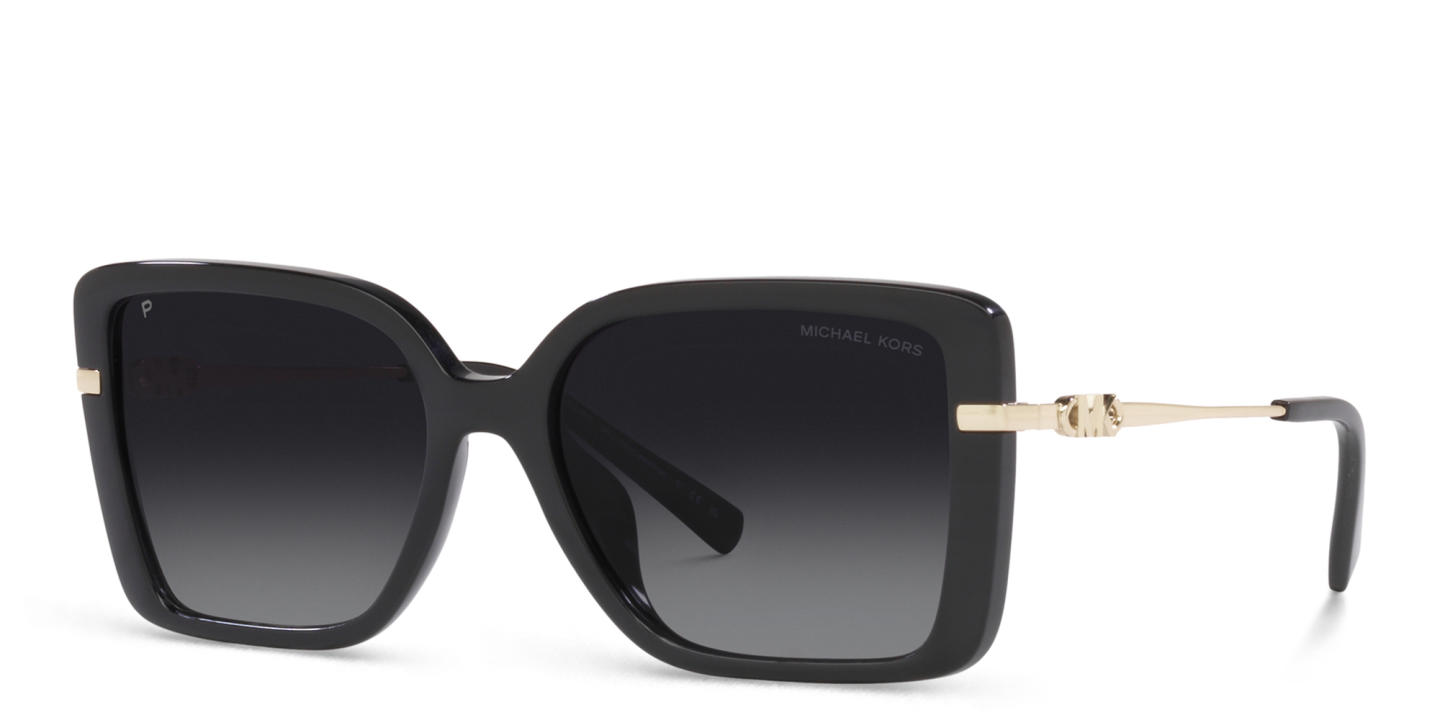 Michael Kors Rectangle Sunglasses in Black – Product Photo 1