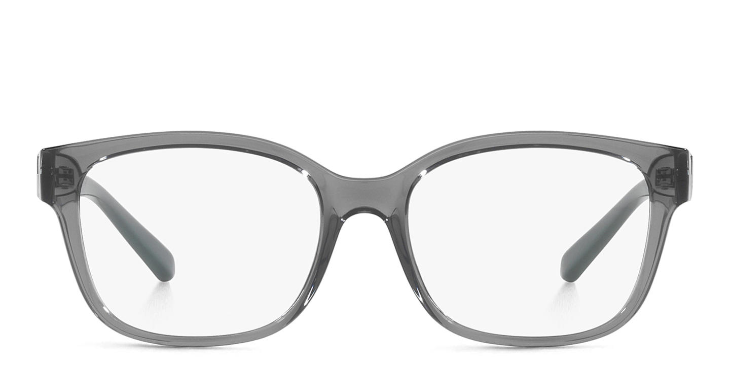 Armani Exchange Rectangle Eyeglasses in Transparent Green – Product Photo 0