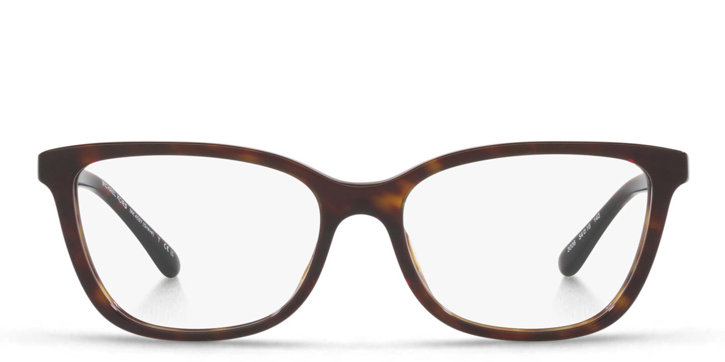 Michael Kors Rectangle Eyeglasses in Havana – Product Photo 0