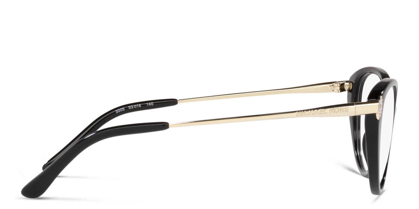 Michael Kors Cat-Eye Eyeglasses in Black – Product Photo 2