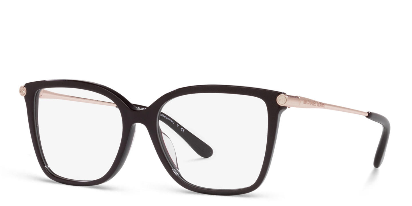 Michael Kors Square Eyeglasses in Black – Product Photo 1