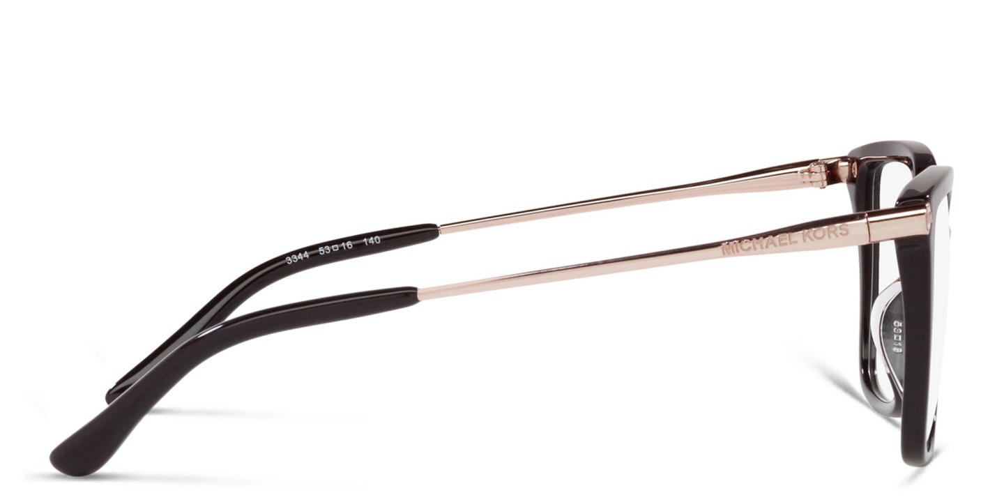 Michael Kors Square Eyeglasses in Black – Product Photo 2