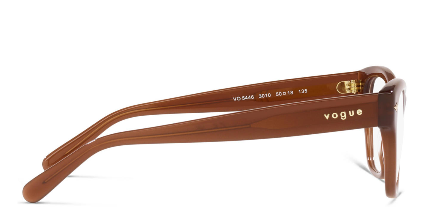 Vogue Eyewear Cat-Eye Eyeglasses in Brown – Product Photo 2