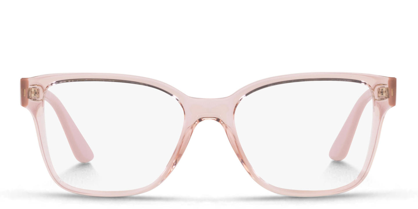 Vogue Eyewear Square Eyeglasses in Pink – Product Photo 0