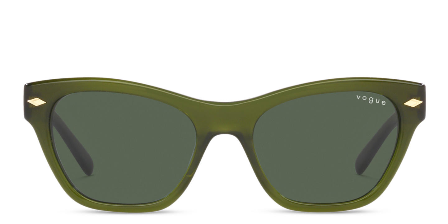 Vogue Eyewear Cat-Eye Sunglasses in Transparent Green – Product Photo 0
