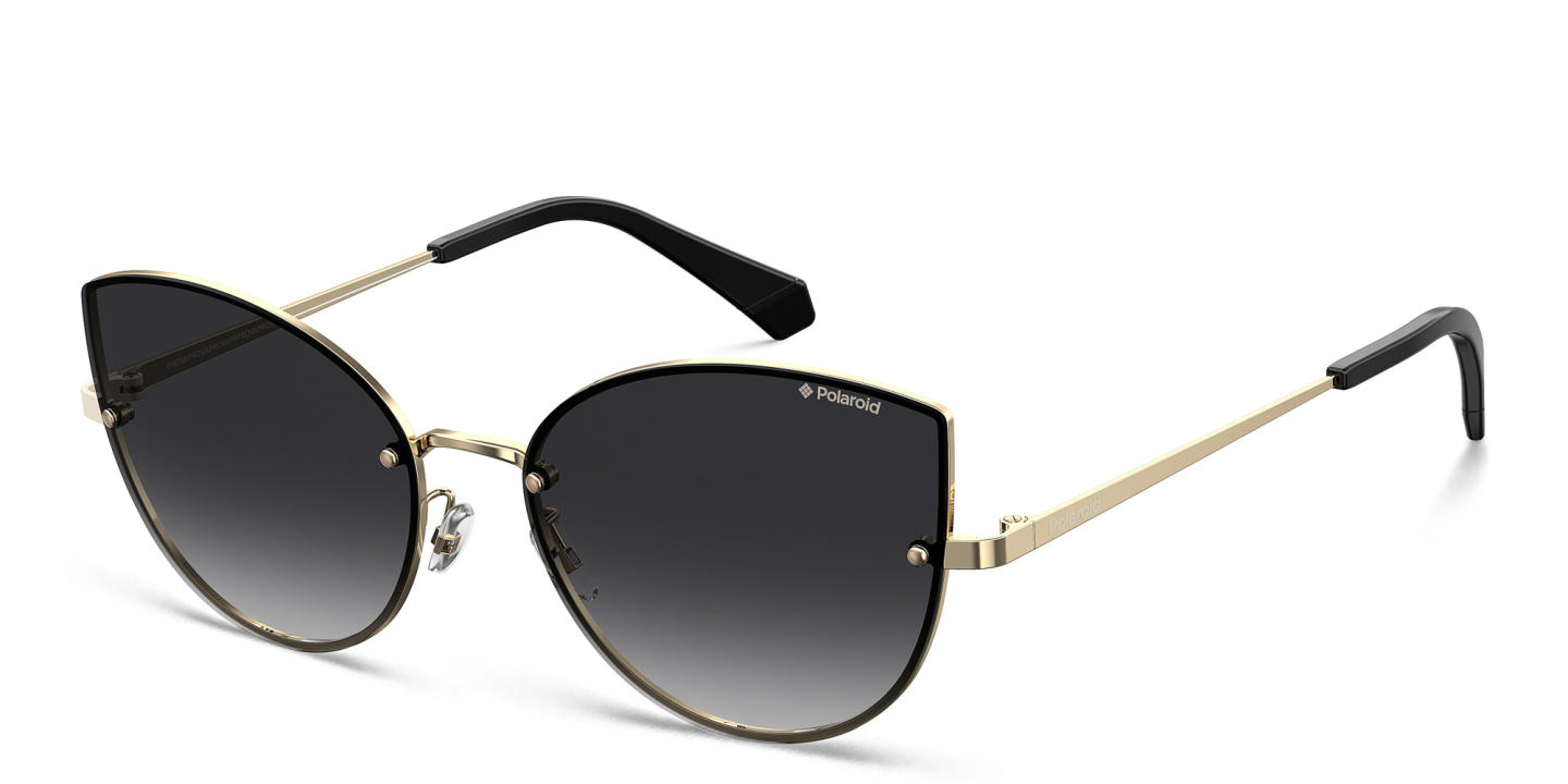 Polaroid Cat-Eye Sunglasses in Gold – Product Photo 1