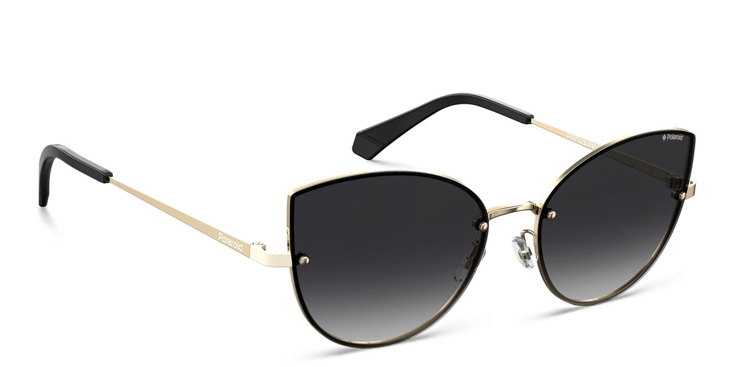 Polaroid Cat-Eye Sunglasses in Gold – Product Photo 2