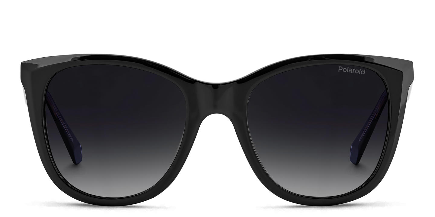Polaroid Oversized Square Sunglasses in Black – Product Photo 0