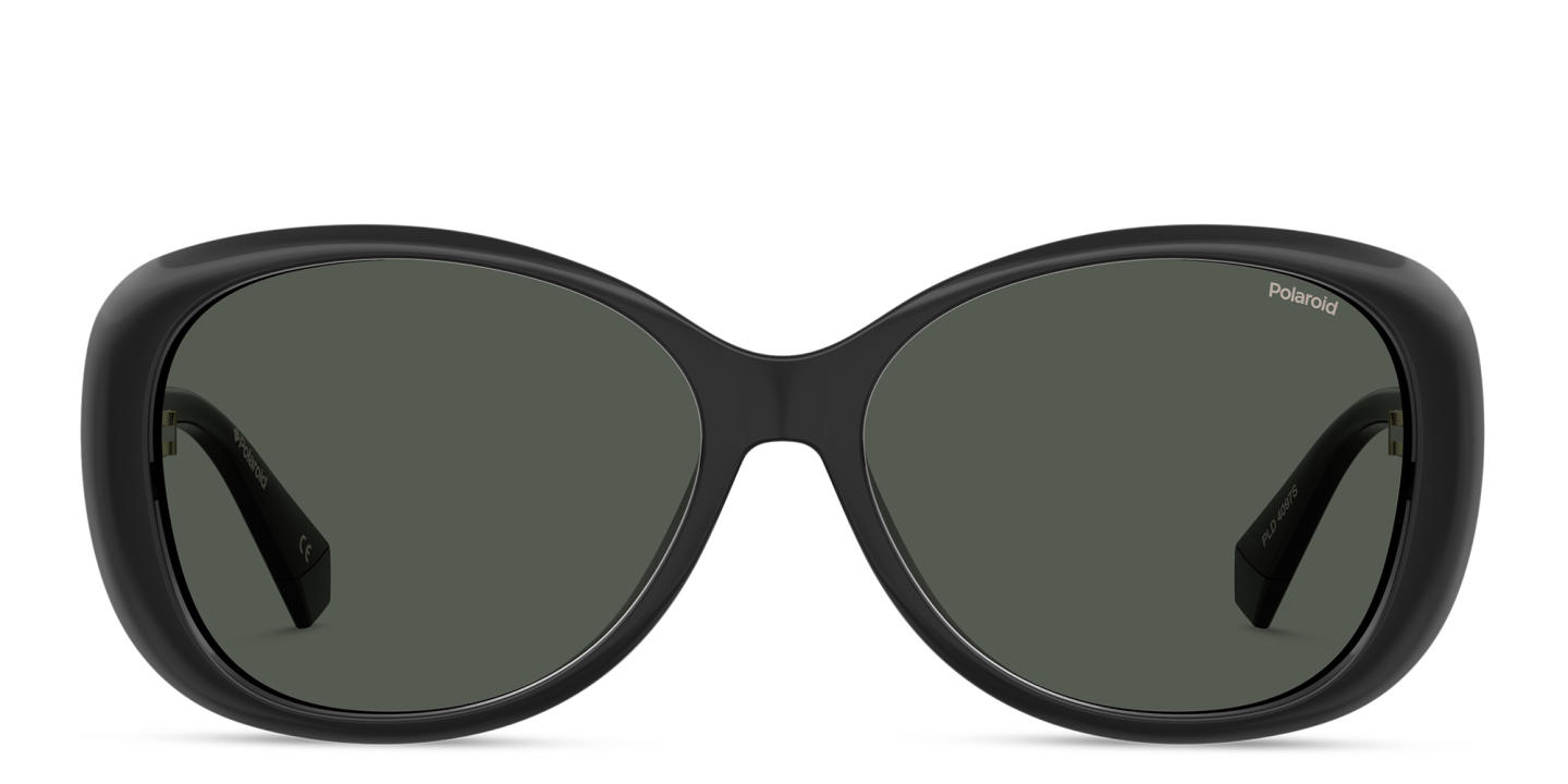 Polaroid Square Sunglasses in Black – Product Photo 0