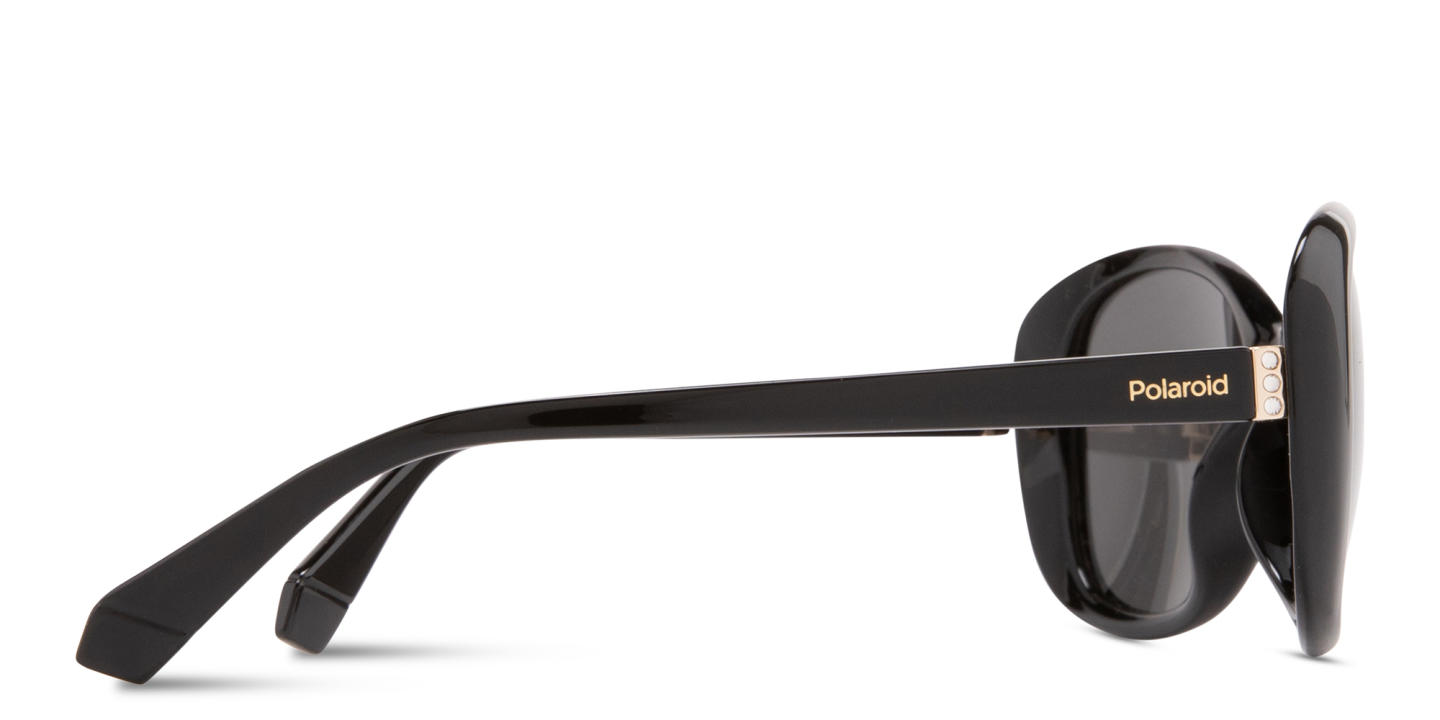 Polaroid Square Sunglasses in Black – Product Photo 2
