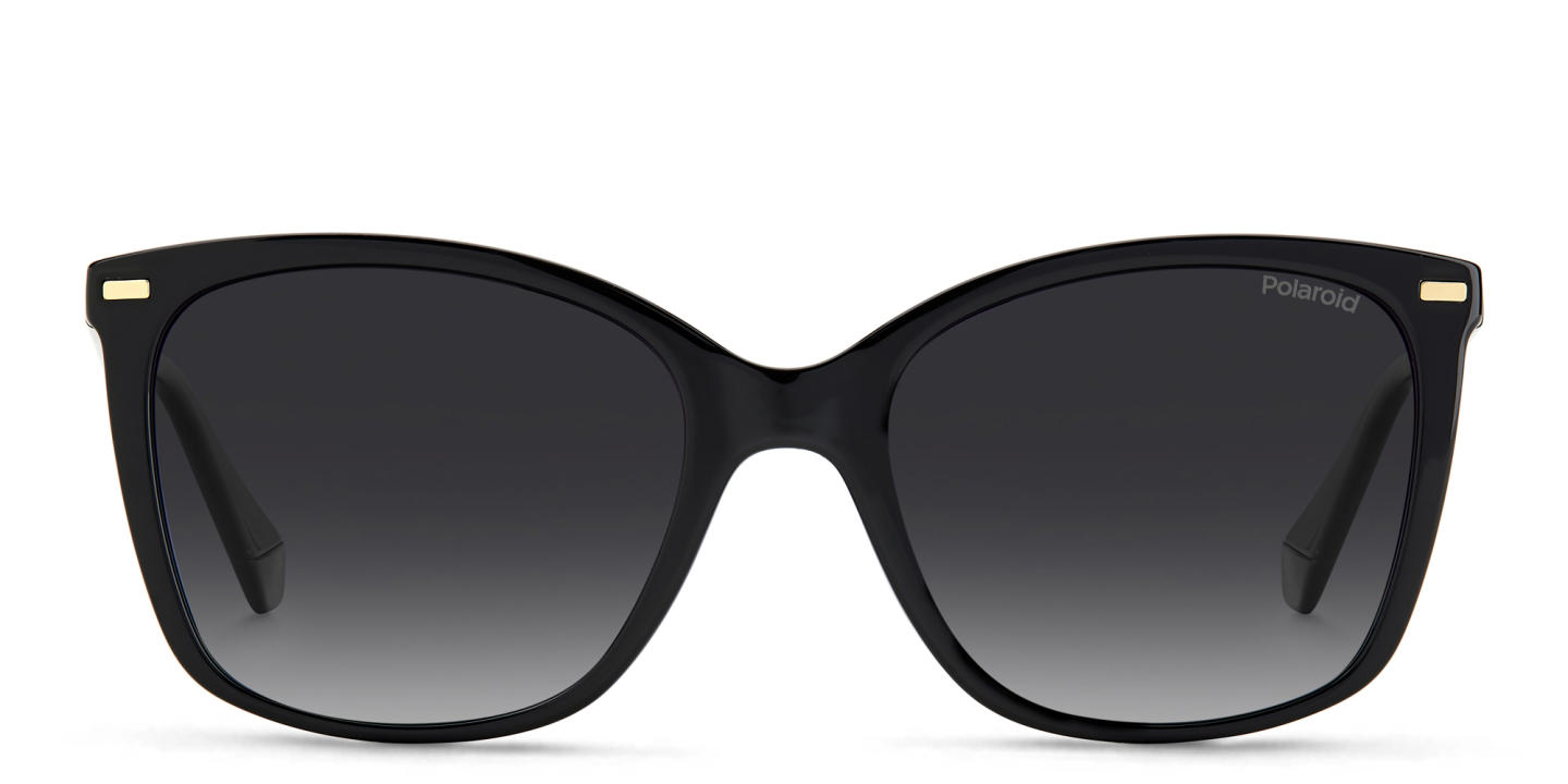 Polaroid Oversized Square Sunglasses in Black – Product Photo 0