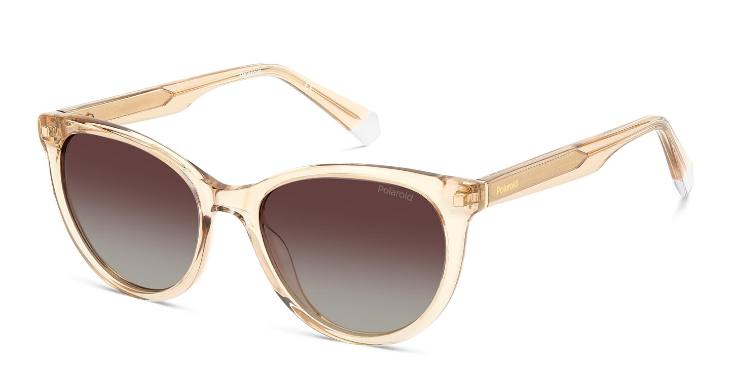 Polaroid Cat-Eye Sunglasses in Beige – Product Photo 1