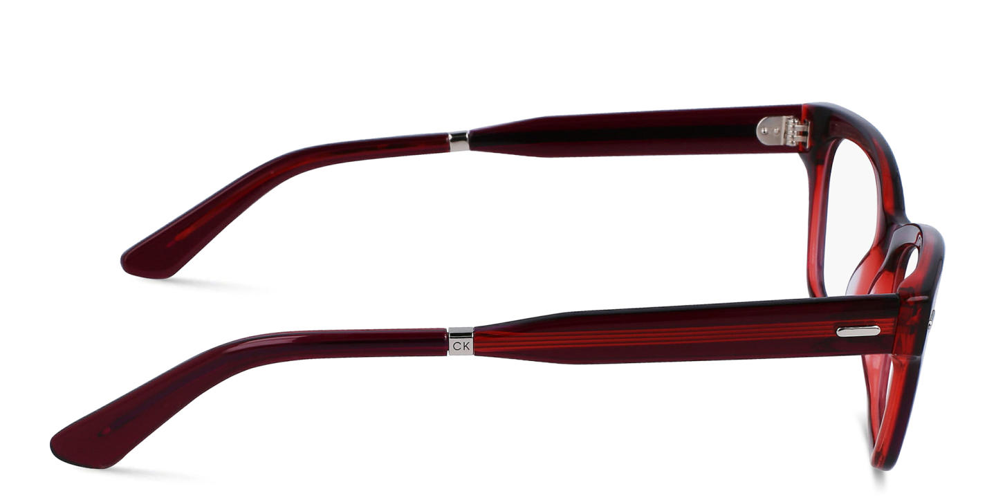 Calvin Klein Cat-Eye Eyeglasses in Red – Product Photo 2