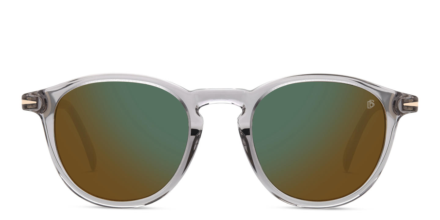 Shop DAVID BECKHAM Panthos Sunglasses in Grey online.