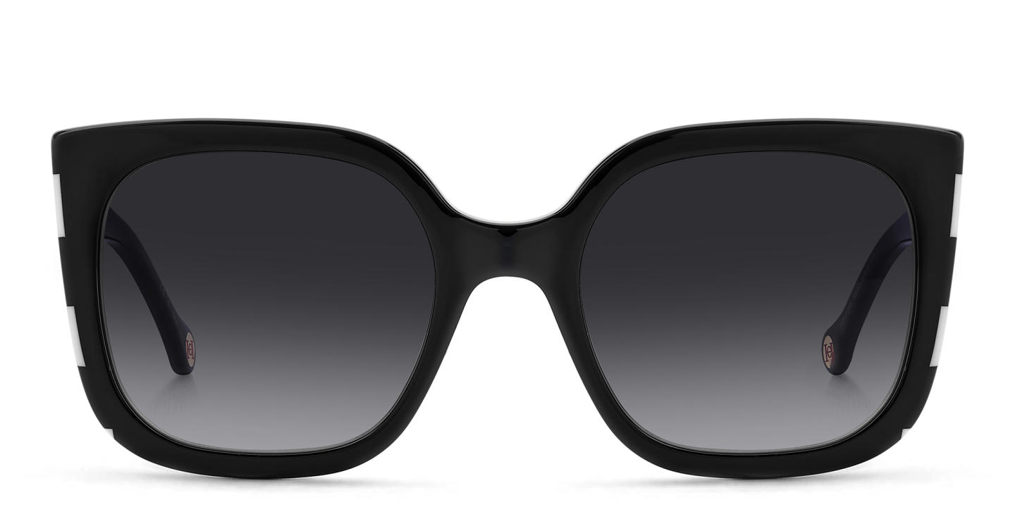 Carolina Herrera Oversized Square Sunglasses in Black – Product Photo 0