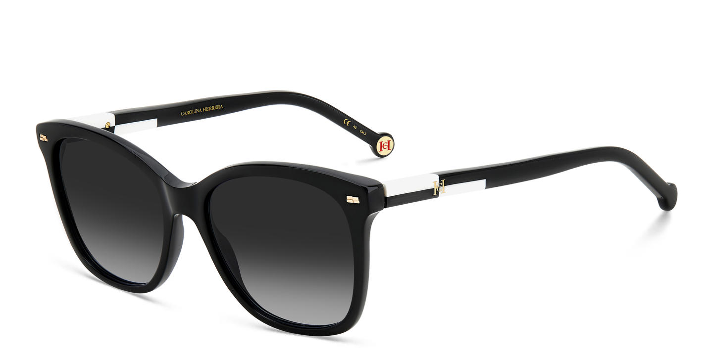 Carolina Herrera Cat-Eye Sunglasses in Black – Product Photo 1