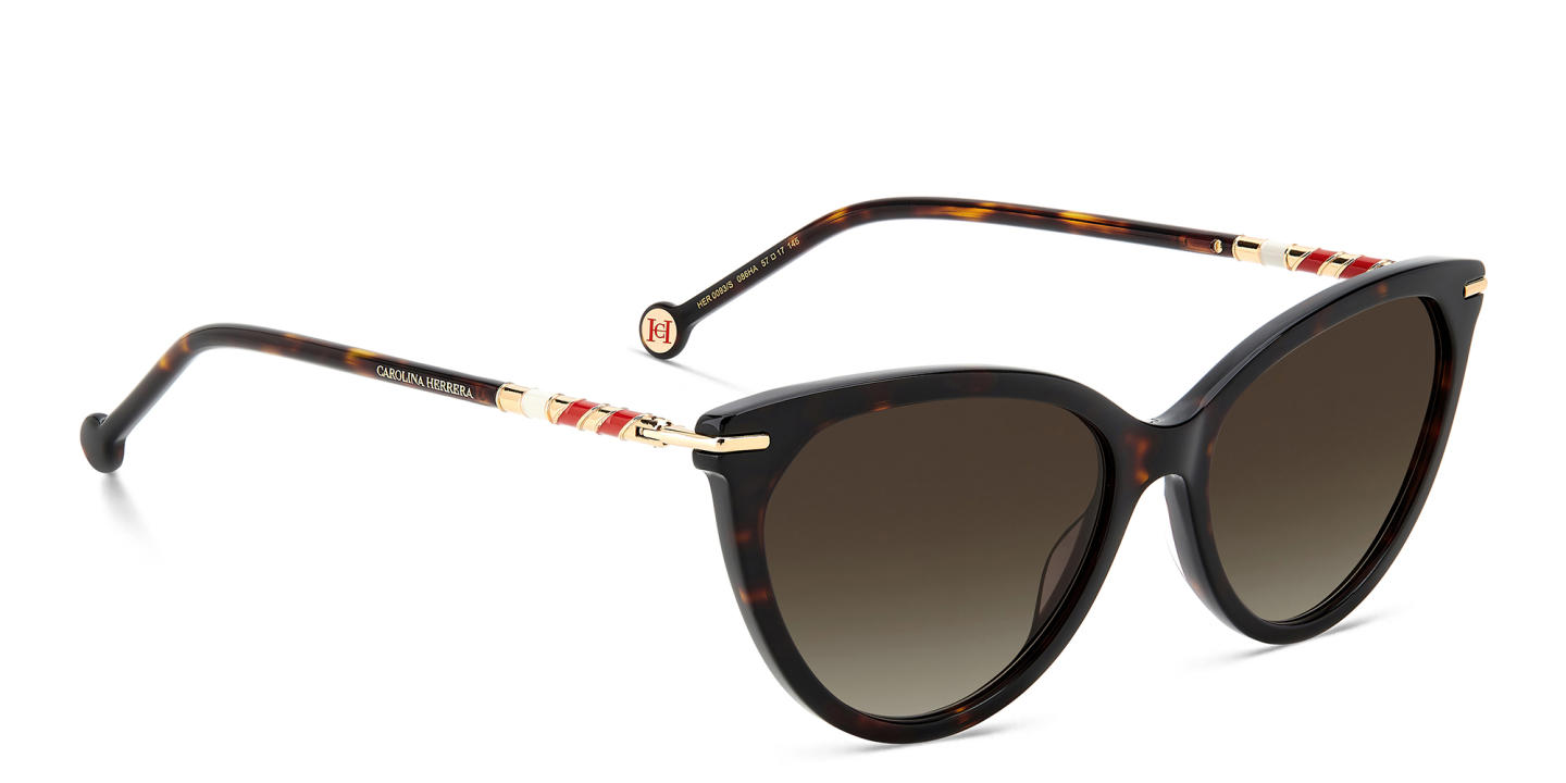 Carolina Herrera Cat-Eye Sunglasses in Havana – Product Photo 2