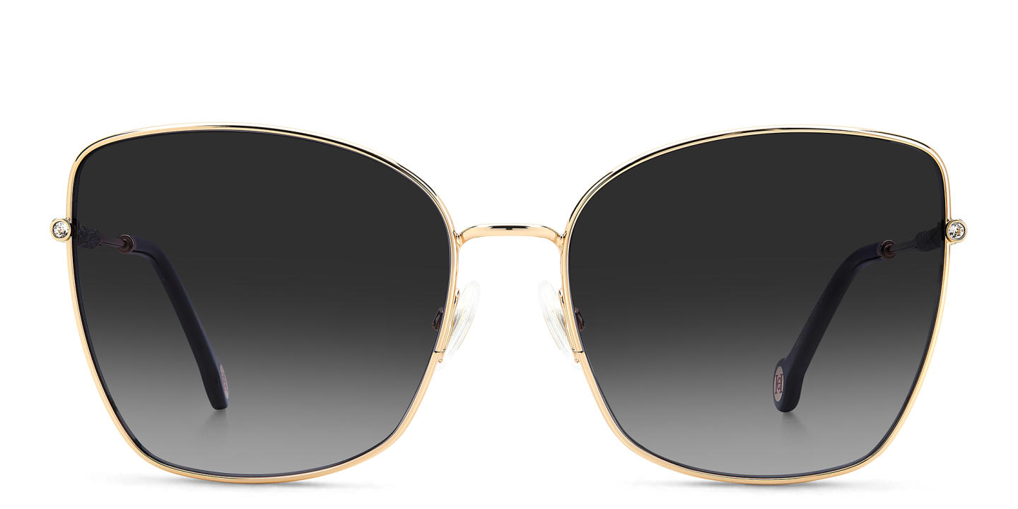 Carolina Herrera Cat-Eye Sunglasses in Rose Gold – Product Photo 0