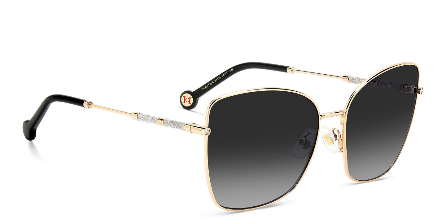 Carolina Herrera Cat-Eye Sunglasses in Rose Gold – Product Photo 2