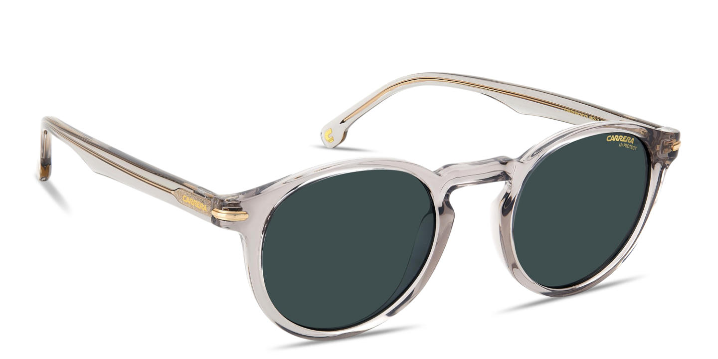 Shop Carrera Logo Lettering Unisex Panthos Sunglasses in Grey online.
