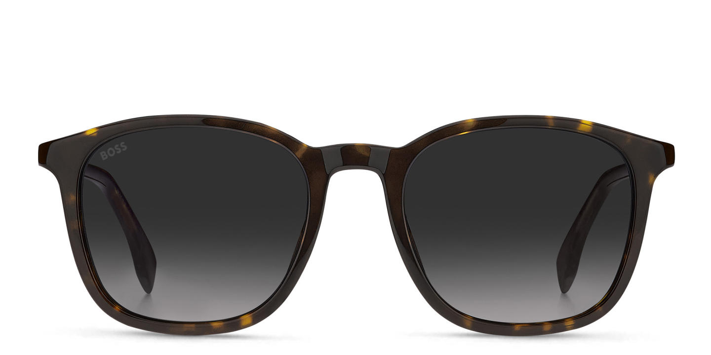 Hugo Boss Round Sunglasses in Havana – Product Photo 0
