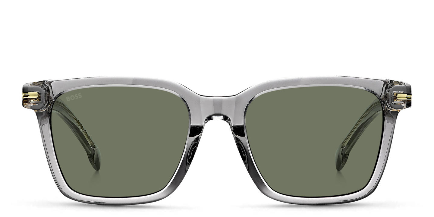 Hugo Boss Rectangle Sunglasses in Grey – Product Photo 0