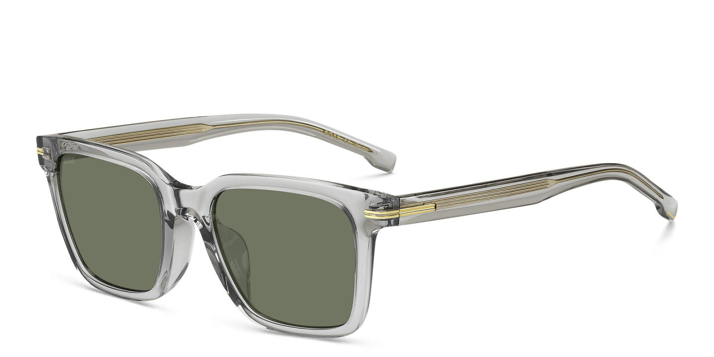 Hugo Boss Rectangle Sunglasses in Grey – Product Photo 1