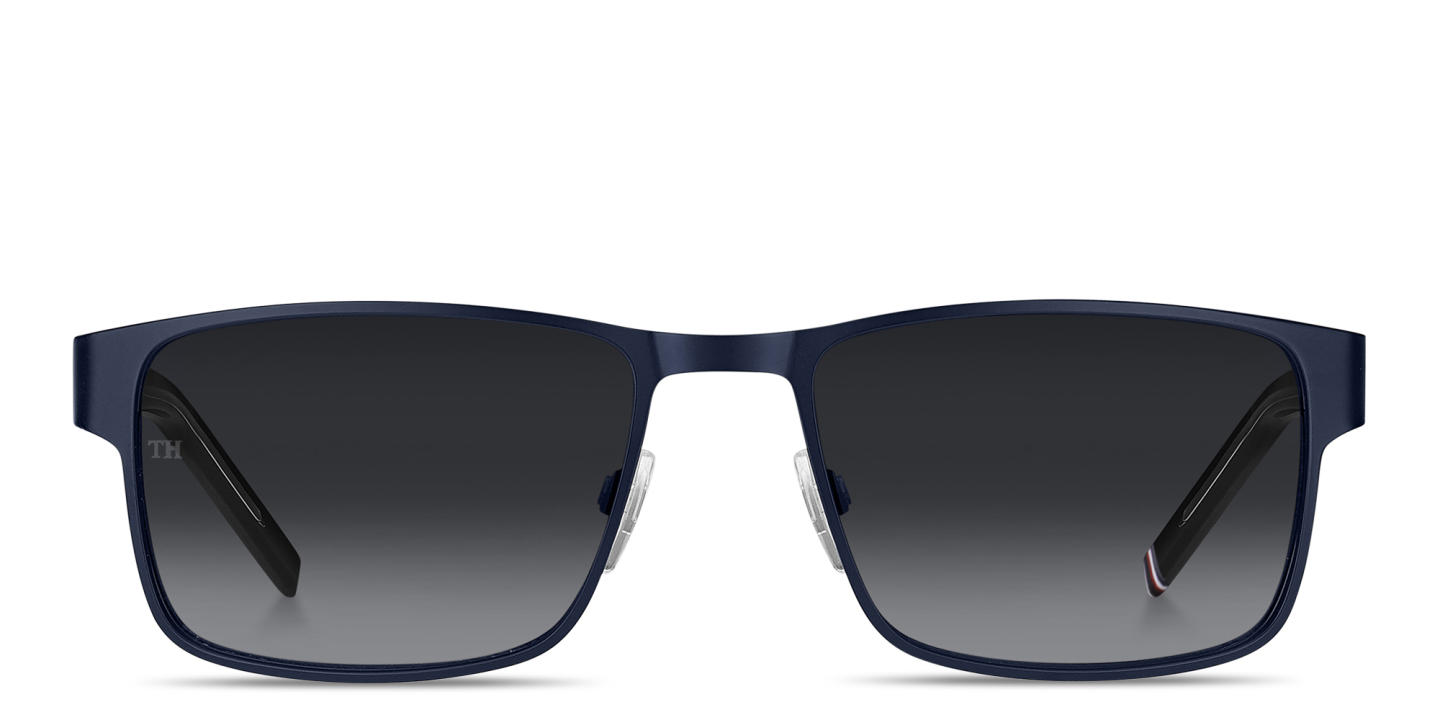 Tommy Hilfiger Flag Logo Rectangle Sunglasses in Blue – Product Photo 0