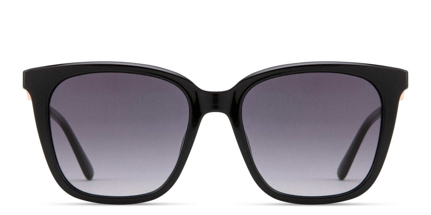 Shop Guess G Logo Square Sunglasses in Black online.