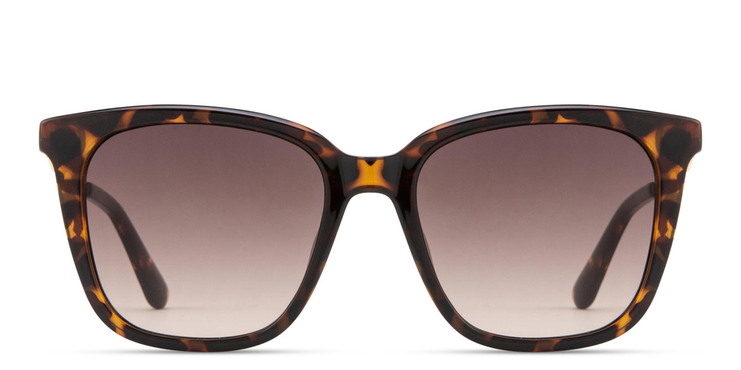 Shop Guess G Logo Square Sunglasses in Tortoise online.