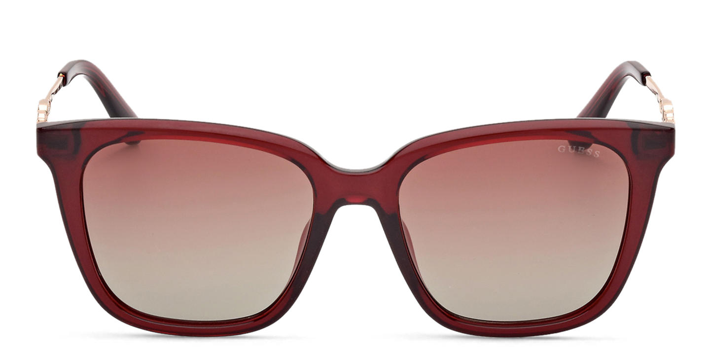 Guess Square Sunglasses in Bordeaux – Product Photo 0