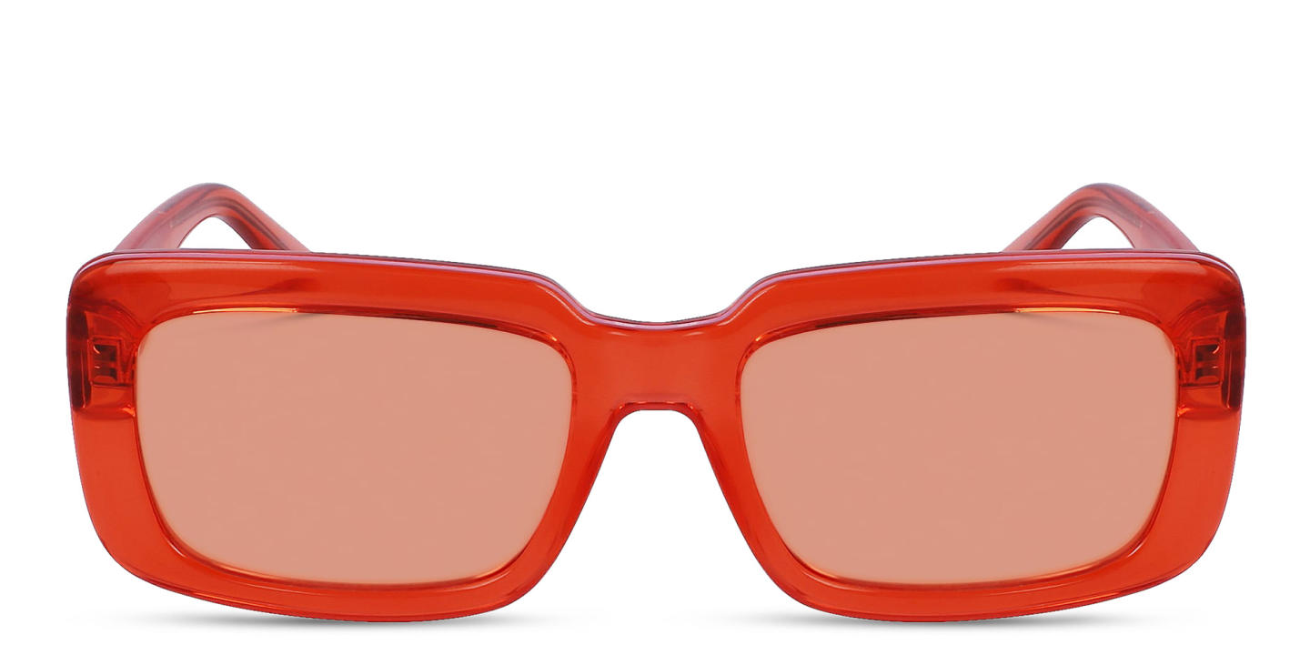 KARL LAGERFELD Rectangle Sunglasses in Purple – Product Photo 0