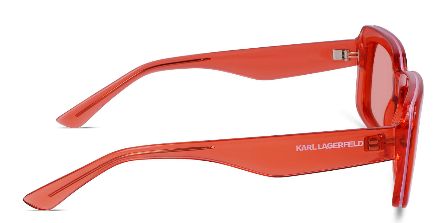 KARL LAGERFELD Rectangle Sunglasses in Purple – Product Photo 2