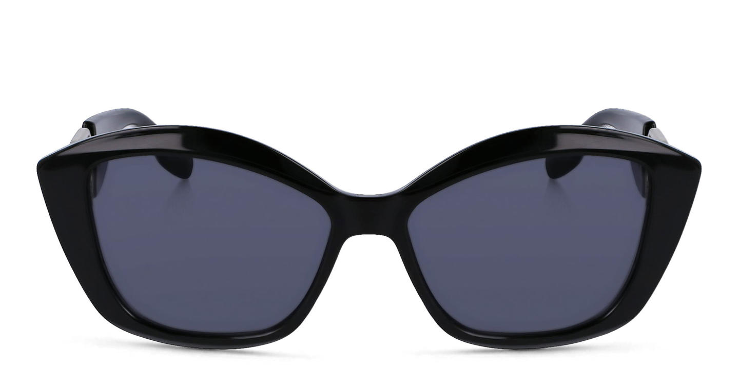 KARL LAGERFELD Rectangle Sunglasses in Black – Product Photo 0