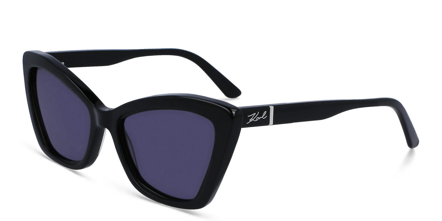 KARL LAGERFELD Cat-Eye Sunglasses in Black – Product Photo 1