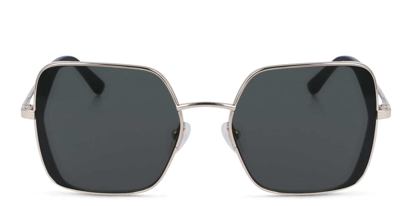 KARL LAGERFELD Square Sunglasses in Gold – Product Photo 0