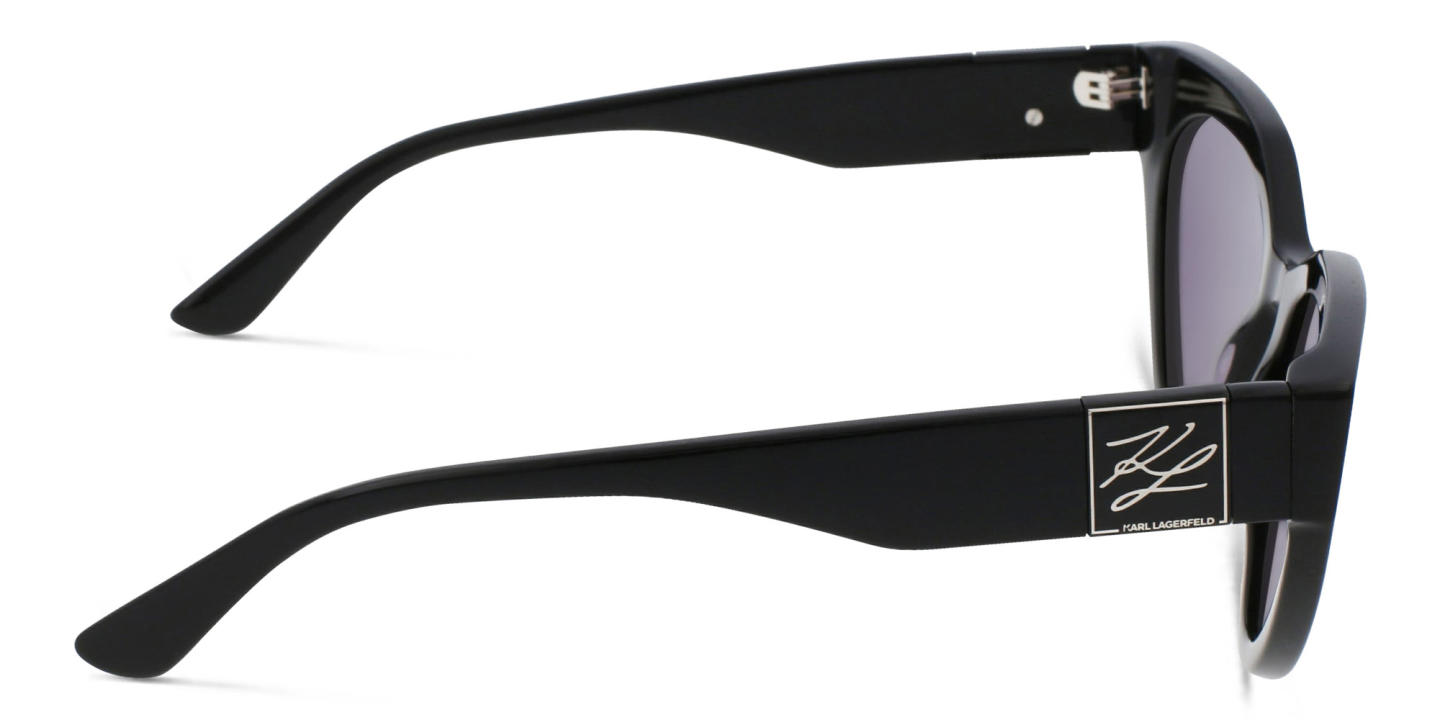KARL LAGERFELD Cat-Eye Sunglasses in Black – Product Photo 2