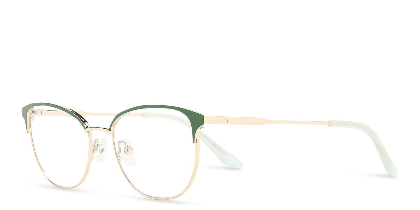 TRICE Cat-Eye Eyeglasses in Green – Product Photo 1