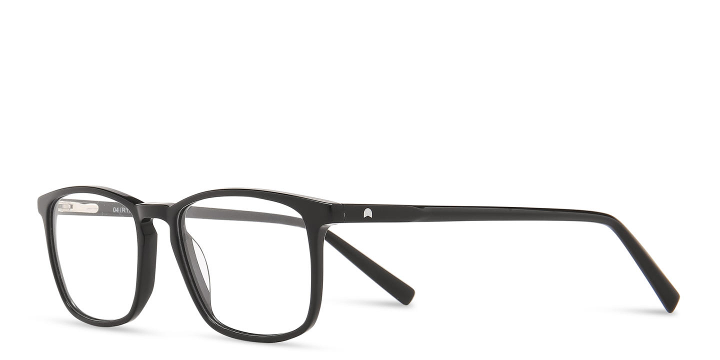 TRICE Square Eyeglasses in Black – Product Photo 1